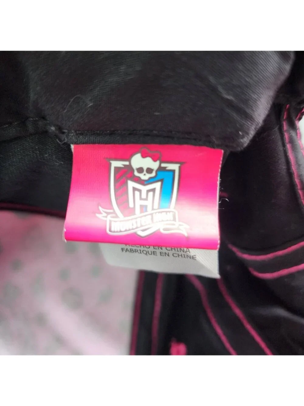 Monster High Baseball Hat Cap Girls Kids One Size Fits Most Snapback - NWT